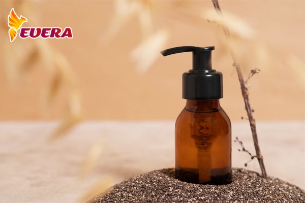 Cung Cấp Chai Đựng Mỹ Phẩm Thủy Tinh Màu Hổ Phách Nắp Bơm| Evera
