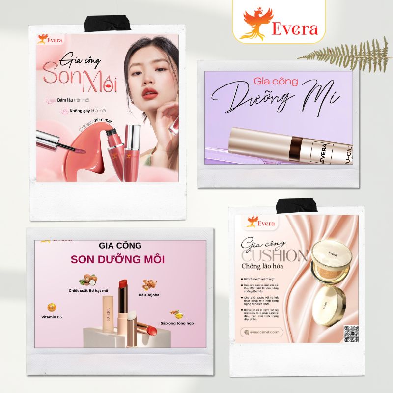 Gia công mỹ phẩm trang điểm